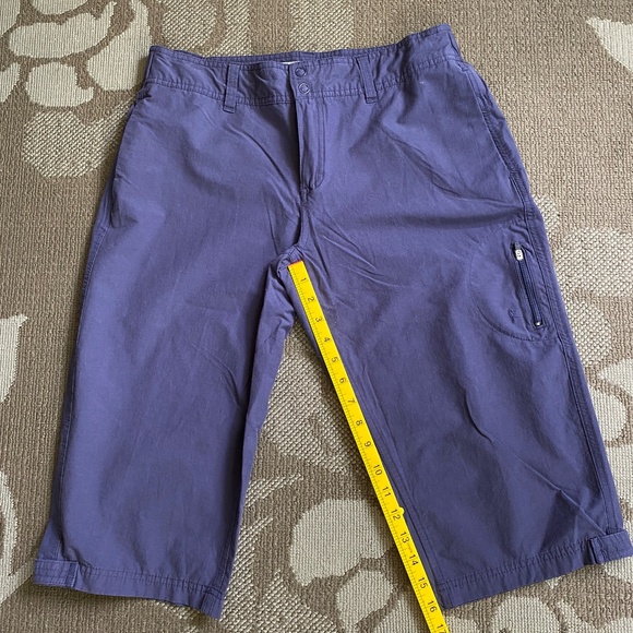 DANSKIN NOW Capri Womens Blue Active Wear Capri Zip Pockets Size M (8-10) - Picture 4 of 6
